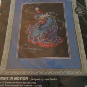 Dimensions #3788 "Magic in Motion" counted cross stitch Kit, New